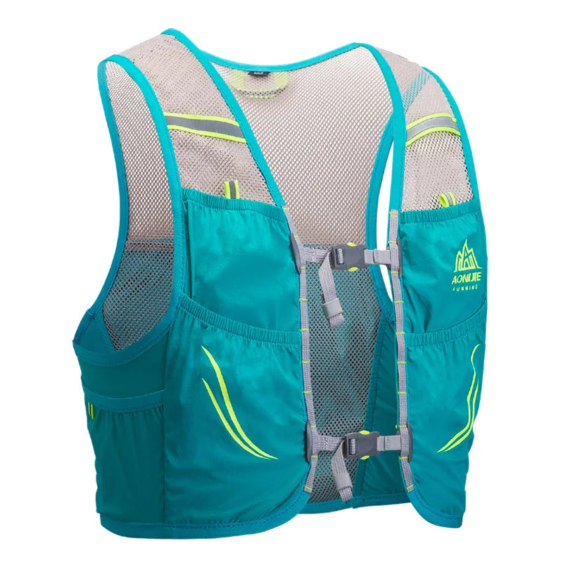 AONIJIE - Mochila con chaleco de hidratación para correr, transpirable, ligera, para maratones, trail running, 2,5 L