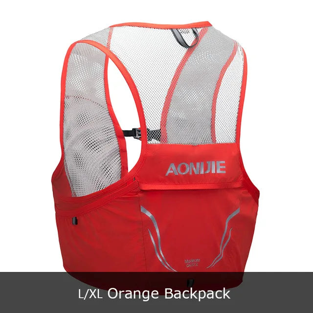 AONIJIE - Mochila con chaleco de hidratación para correr, transpirable, ligera, para maratones, trail running, 2,5 L