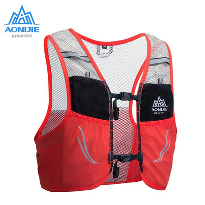 AONIJIE - Mochila com chaleco de hidratação para correr, transpirável, leve, para maratonas, trail running, 2,5 L