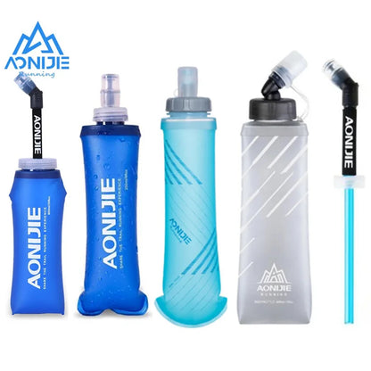 Botella, vaso y accesorio Hidratación Soft Flask Running AONIJIE 250ml 500ml 600ml