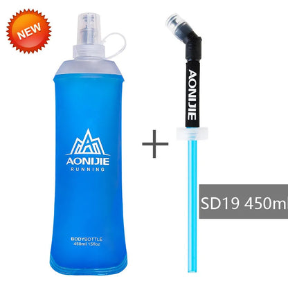 Botella, vaso y accesorio Hidratación Soft Flask Running AONIJIE 250ml 500ml 600ml