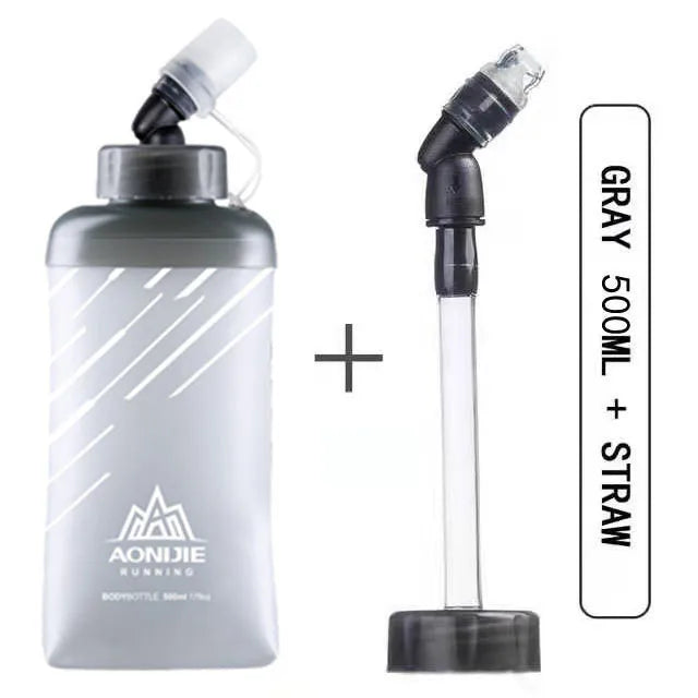 Botella, vaso y accesorio Hidratación Soft Flask Running AONIJIE 250ml 500ml 600ml