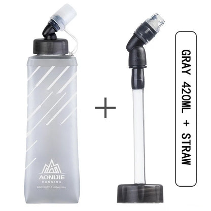 Botella, vaso y accesorio Hidratación Soft Flask Running AONIJIE 250ml 500ml 600ml