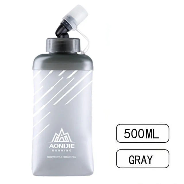 Botella, vaso y accesorio Hidratación Soft Flask Running AONIJIE 250ml 500ml 600ml