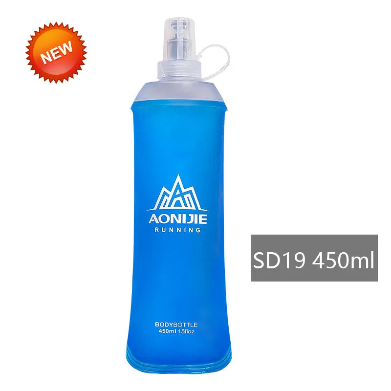 Botella, vaso y accesorio Hidratación Soft Flask Running AONIJIE 250ml 500ml 600ml