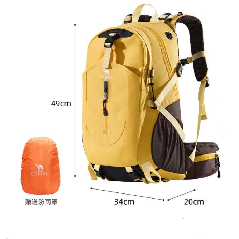 GOLDEN CAMEL Mochilas impermeables para hombres y mujeres, bolsa de escalada, mochila ultraligera para senderismo con bolsas deportivas.